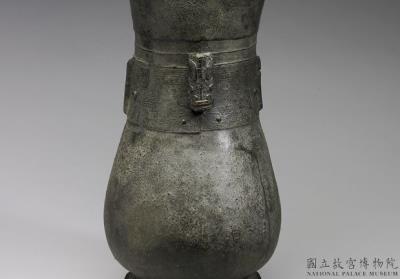 图片[3]-Hu jar with tubular handles and animal mask design, late Shang period, c. 13th-12th century BCE-China Archive